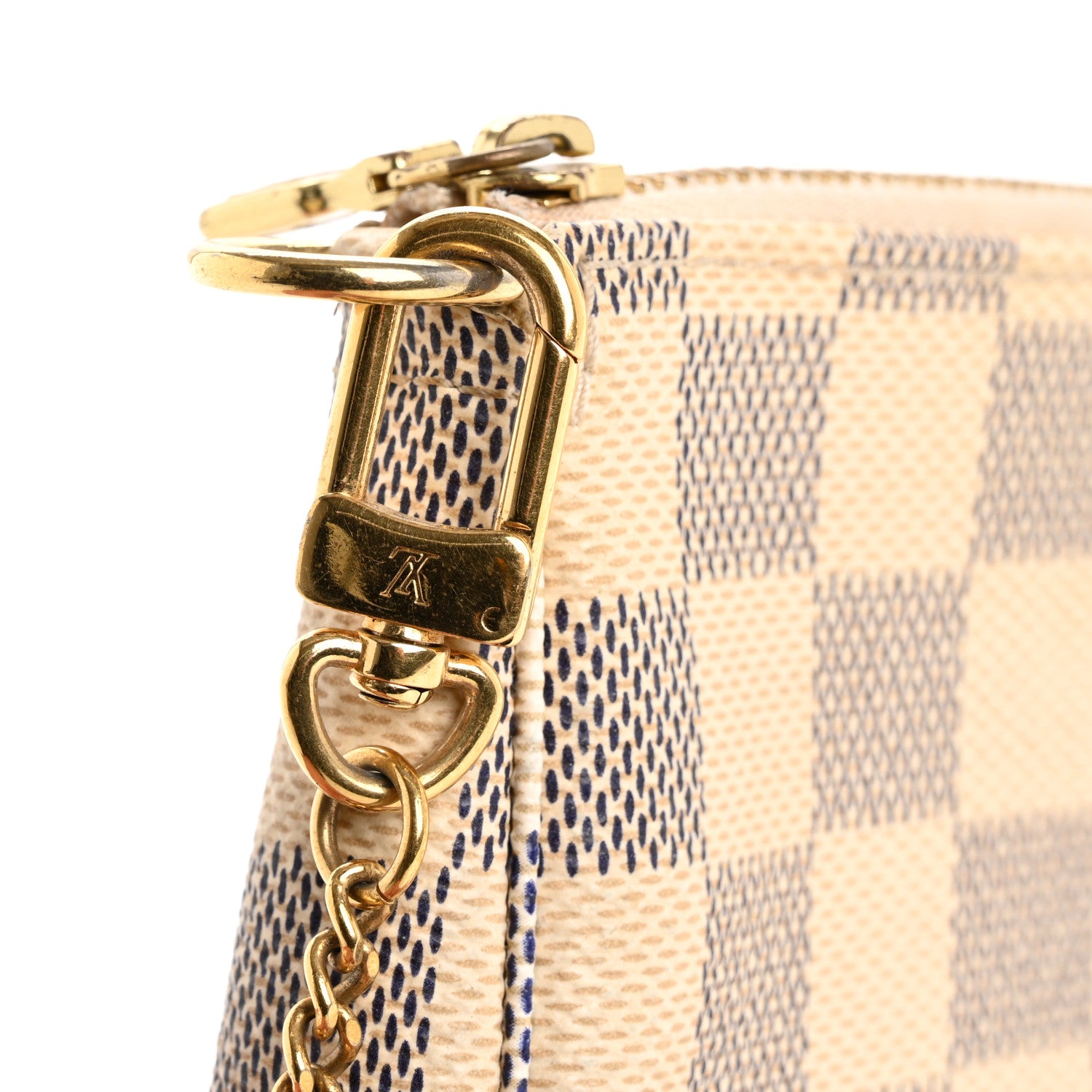 Louis Vuitton Damier Azur Mini Pochette Accessories 11 of 12