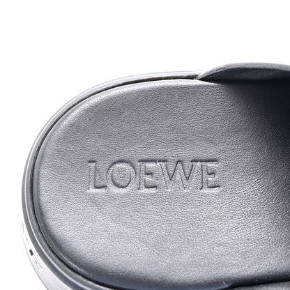 Loewe Calfskin Flamenco 80mm Wedge Mules 35 Black 9 of 10