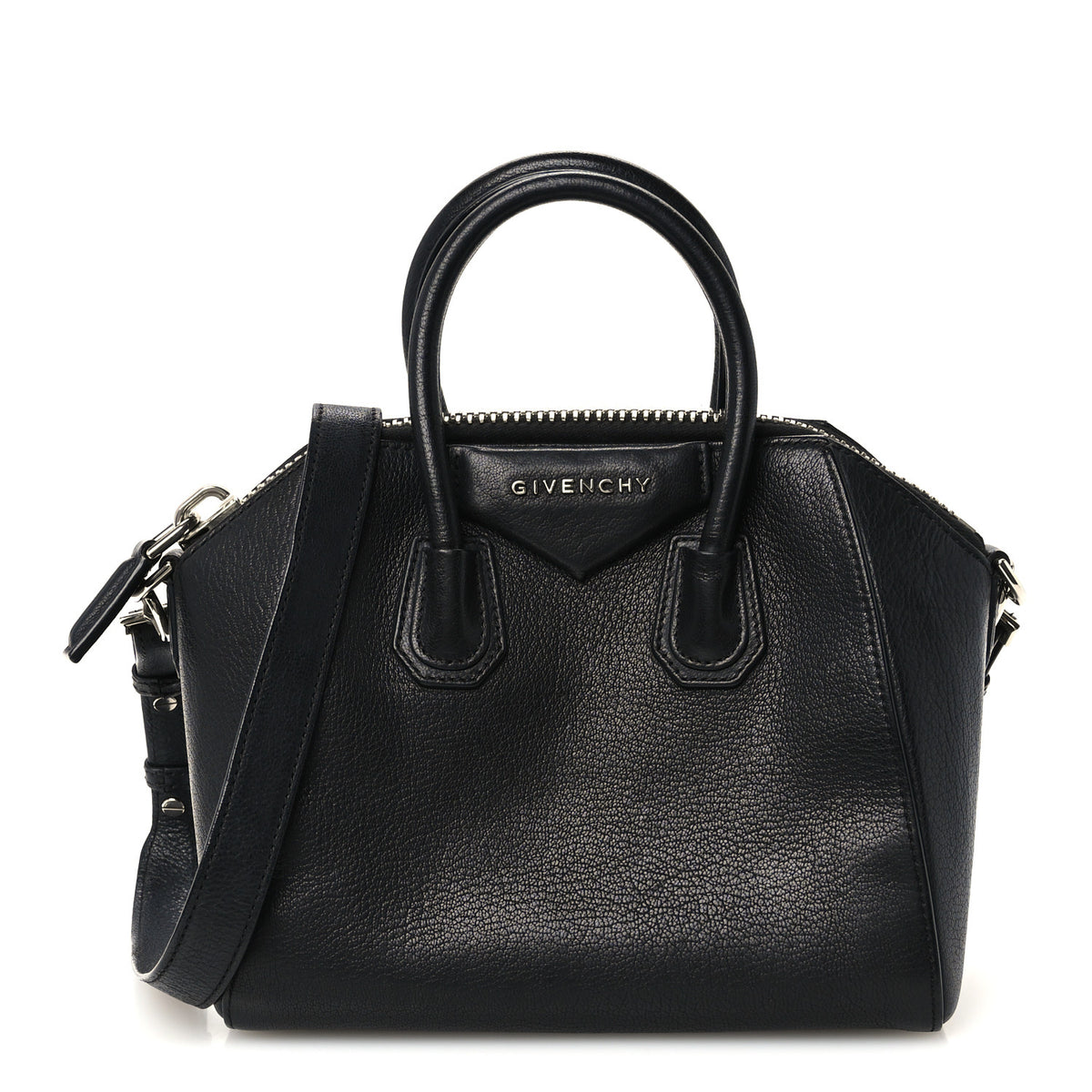 Givenchy Sugar Goatskin Mini Antigona Black 1 of 10