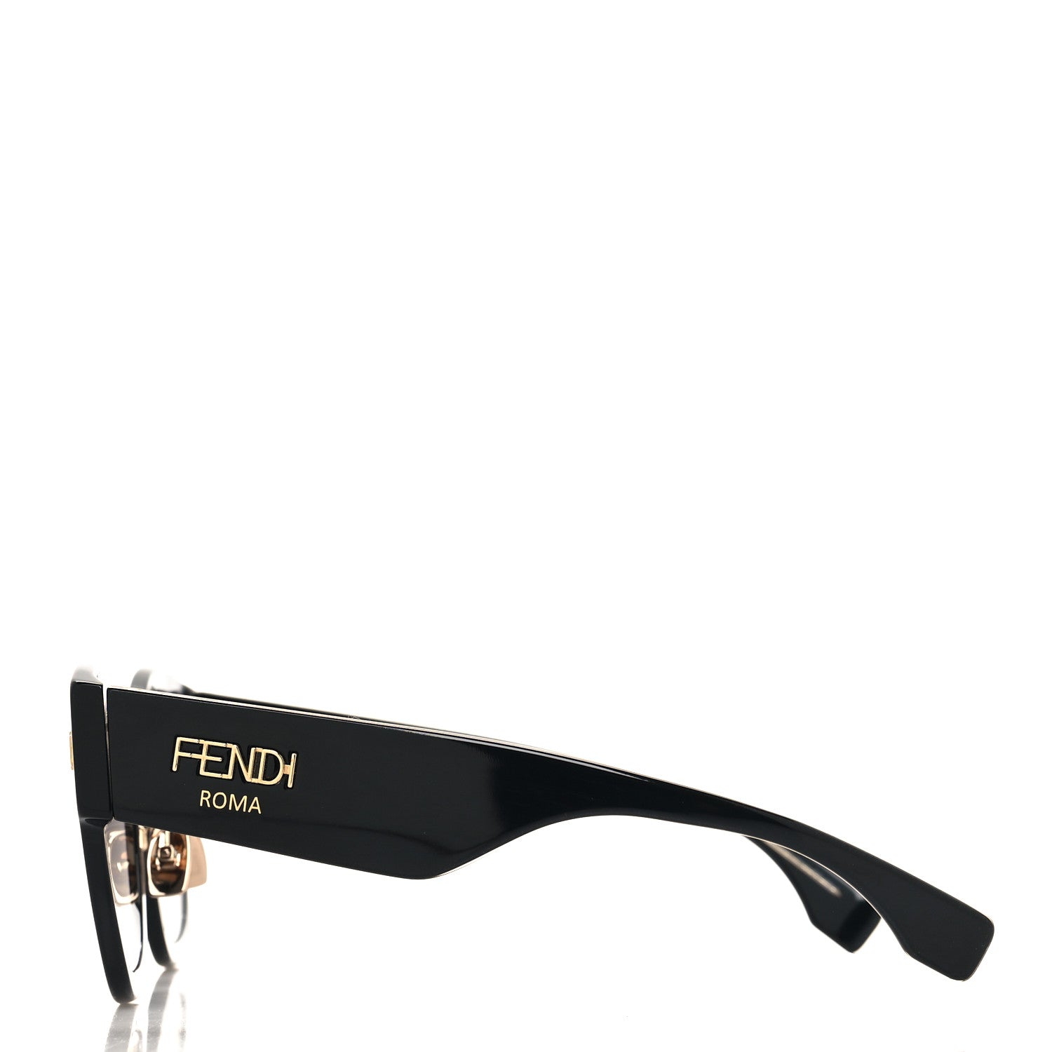 Fendi Acetate Sunglasses FF 0458/G/S Black 3 of 7