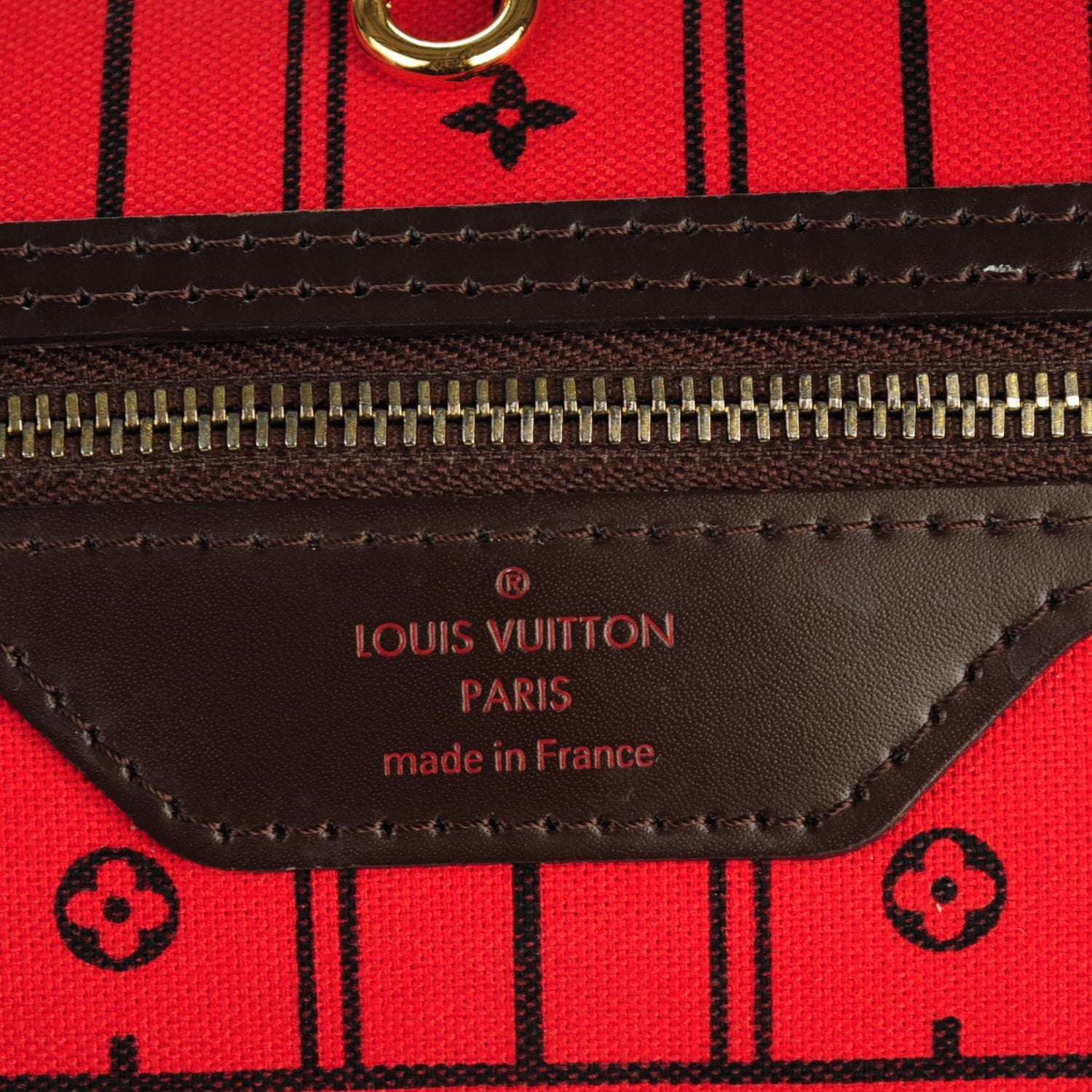 Louis Vuitton Damier Ebene Neverfull GM 6 of 10