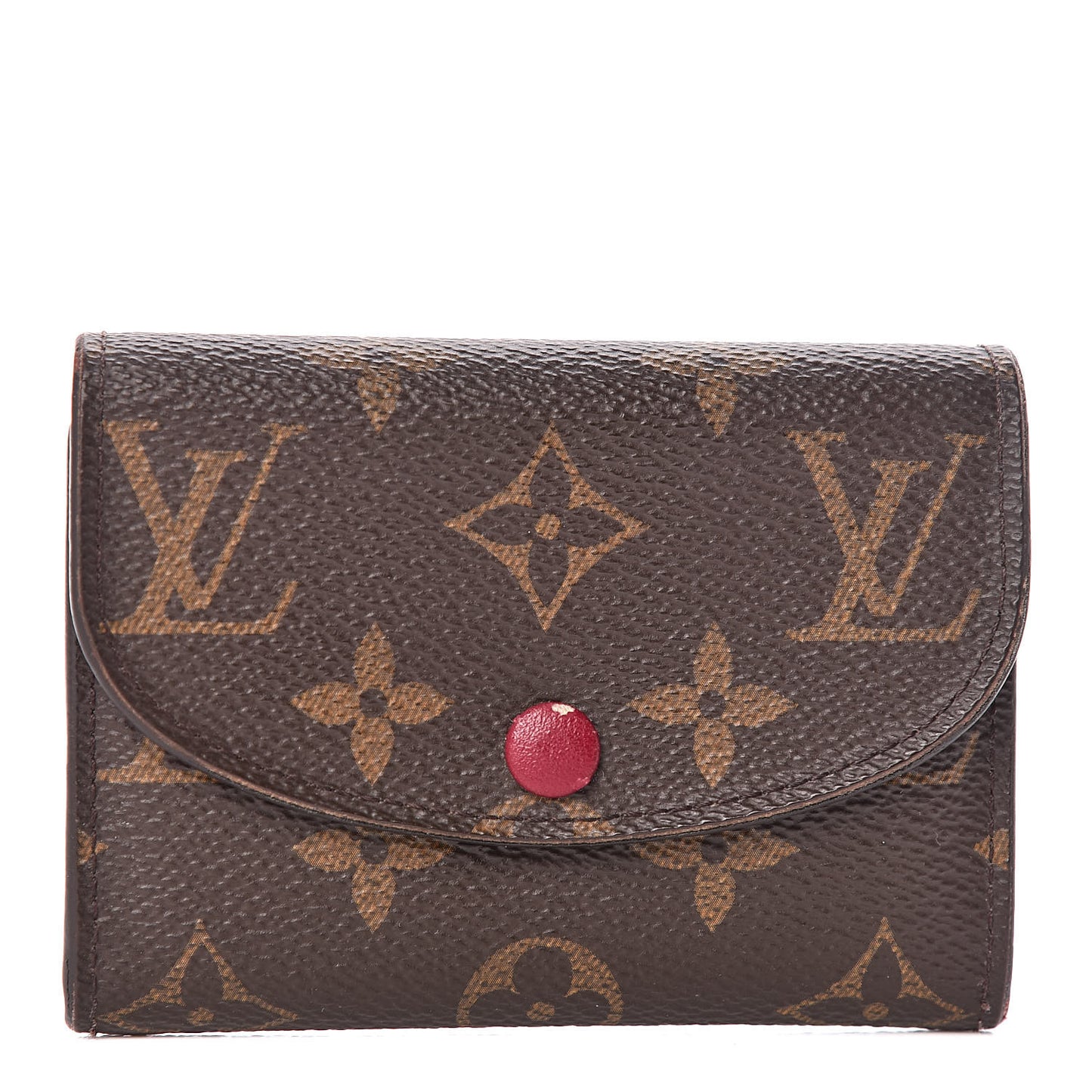 Monogram Rosalie Coin Purse Fuchsia