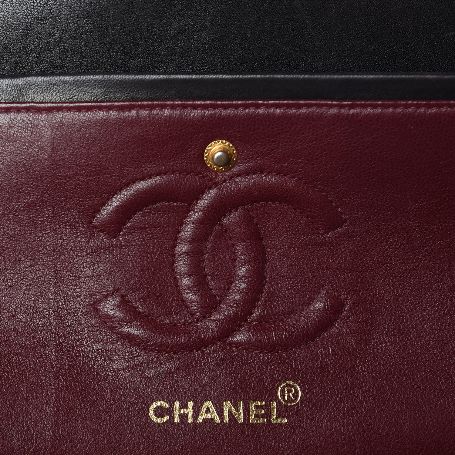 Chanel Lambskin Quilted Small Double Flap Black 15 of 18