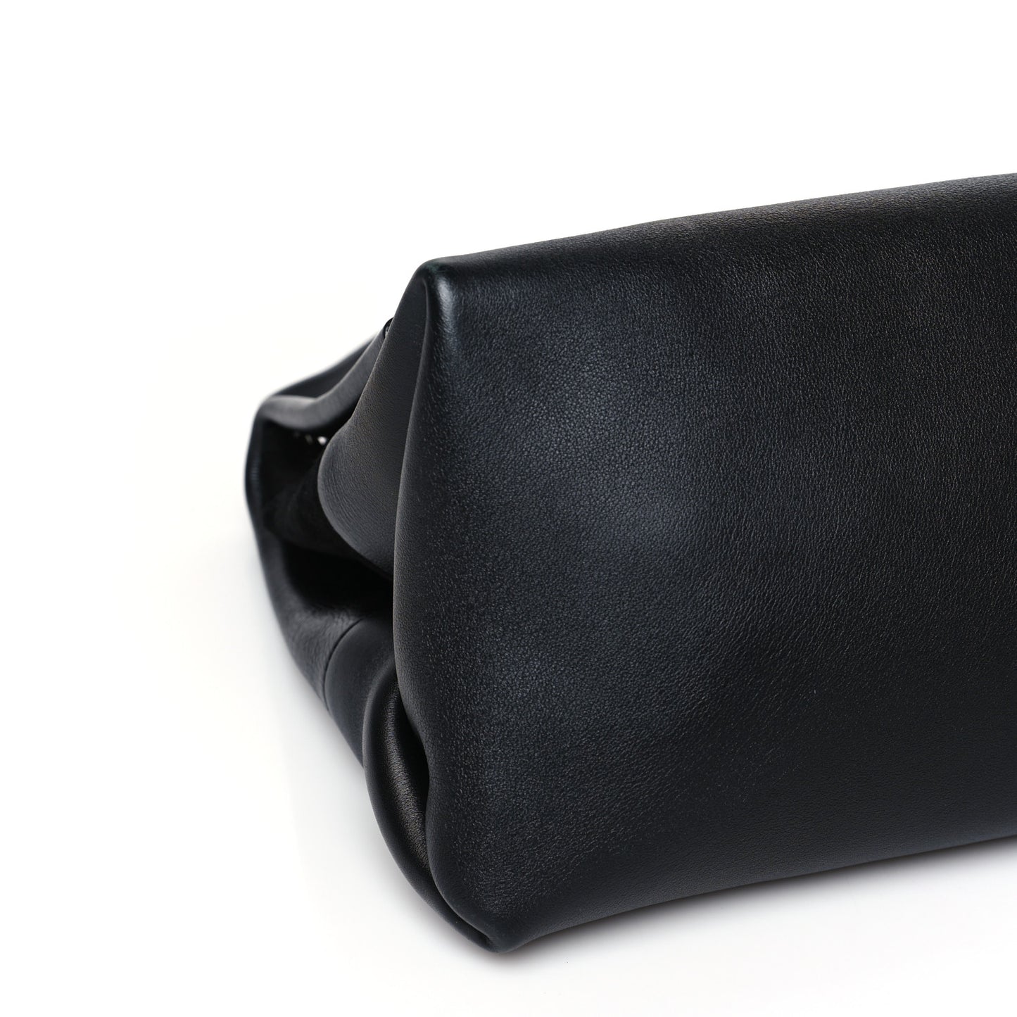 Calfskin All Soft Shoulder Bag Black