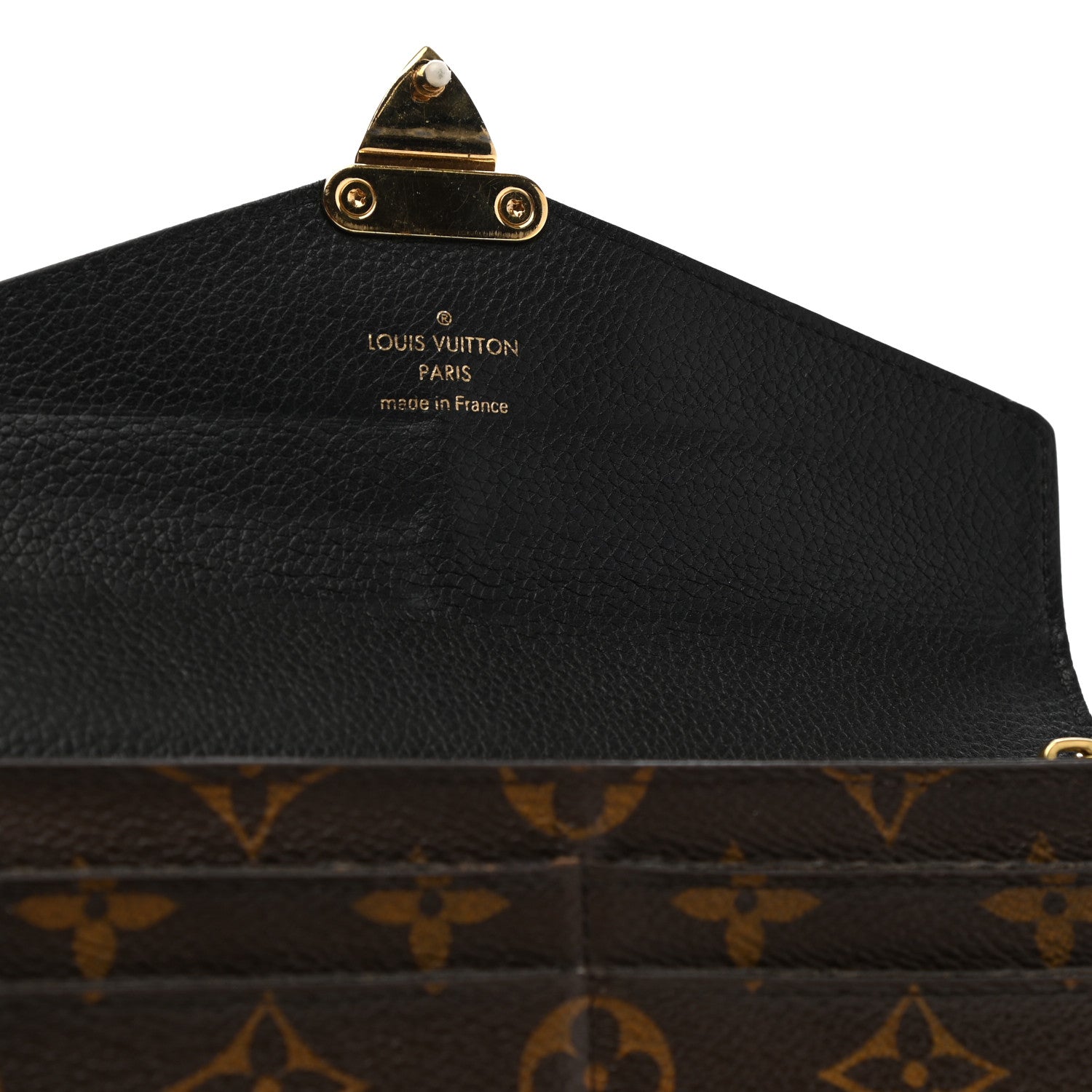 Louis Vuitton Monogram Pallas Wallet Black 11 of 15