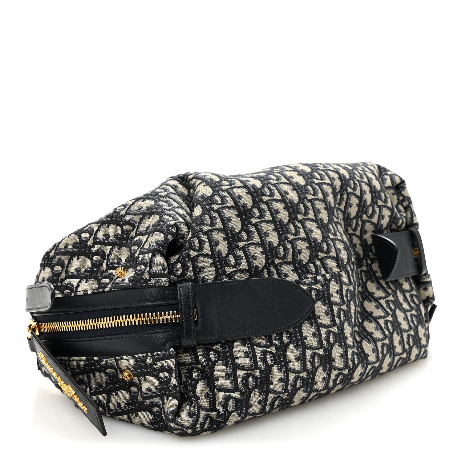 Christian Dior Oblique Medium D-Journey Bag Blue 1892039