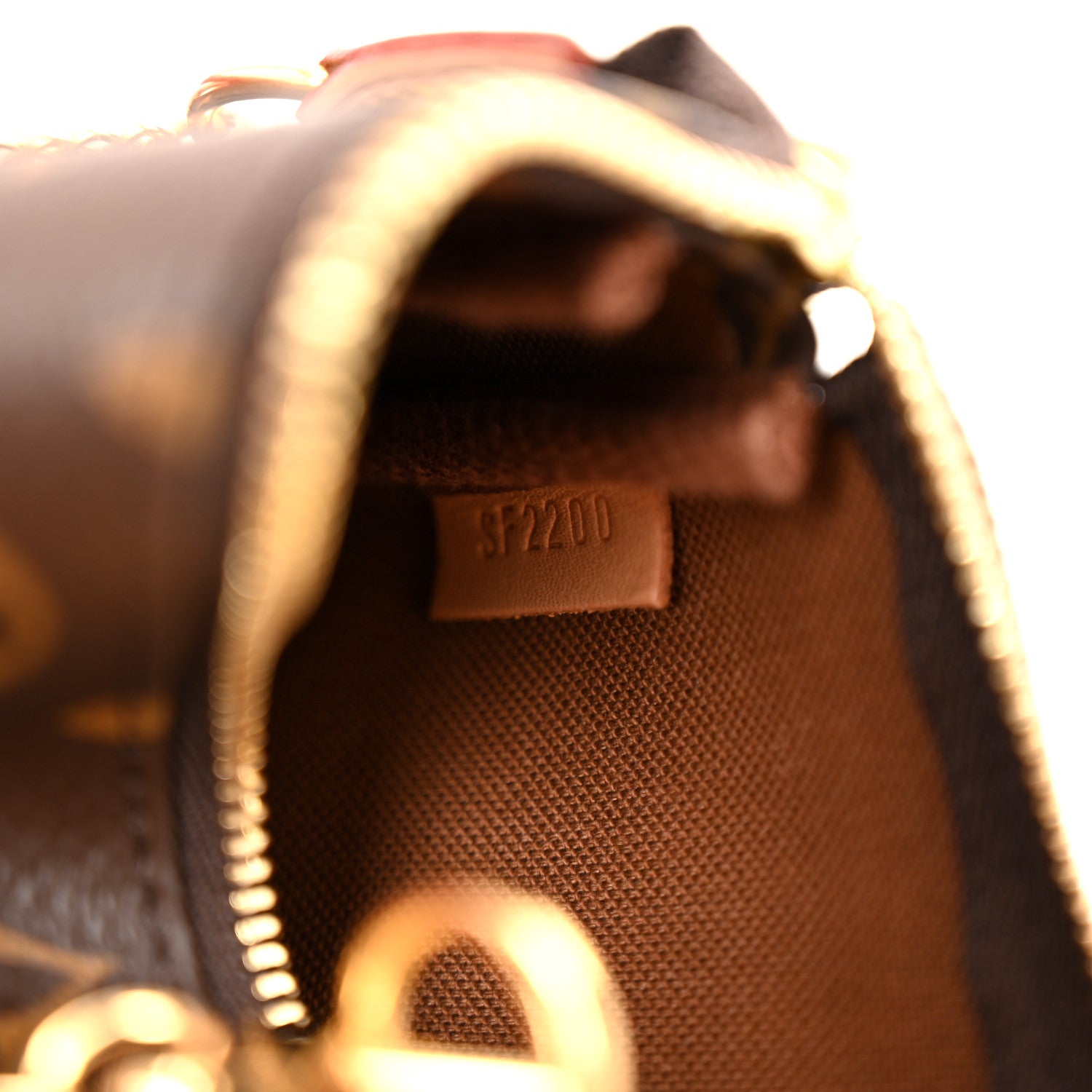 Louis Vuitton Monogram Mini Pochette Accessories 7 of 8