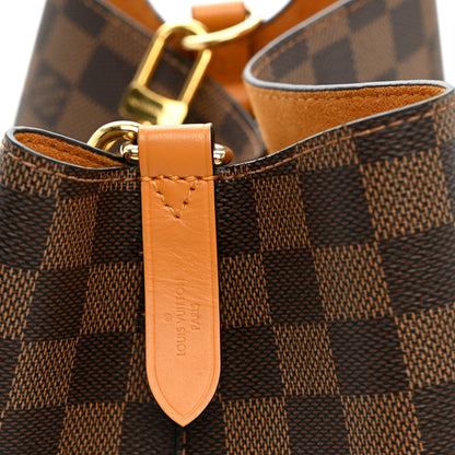 Louis Vuitton Damier Ebene Neonoe MM Safran 6 of 10