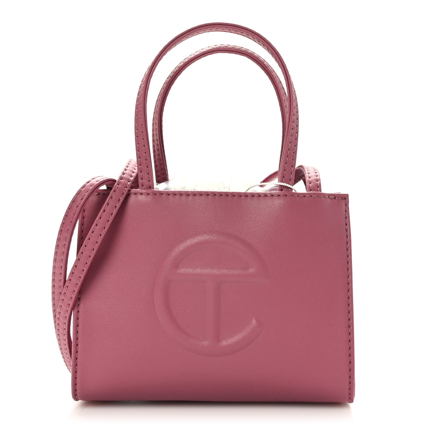 Vegan Leather Small Shopping Bag Corned Beef
