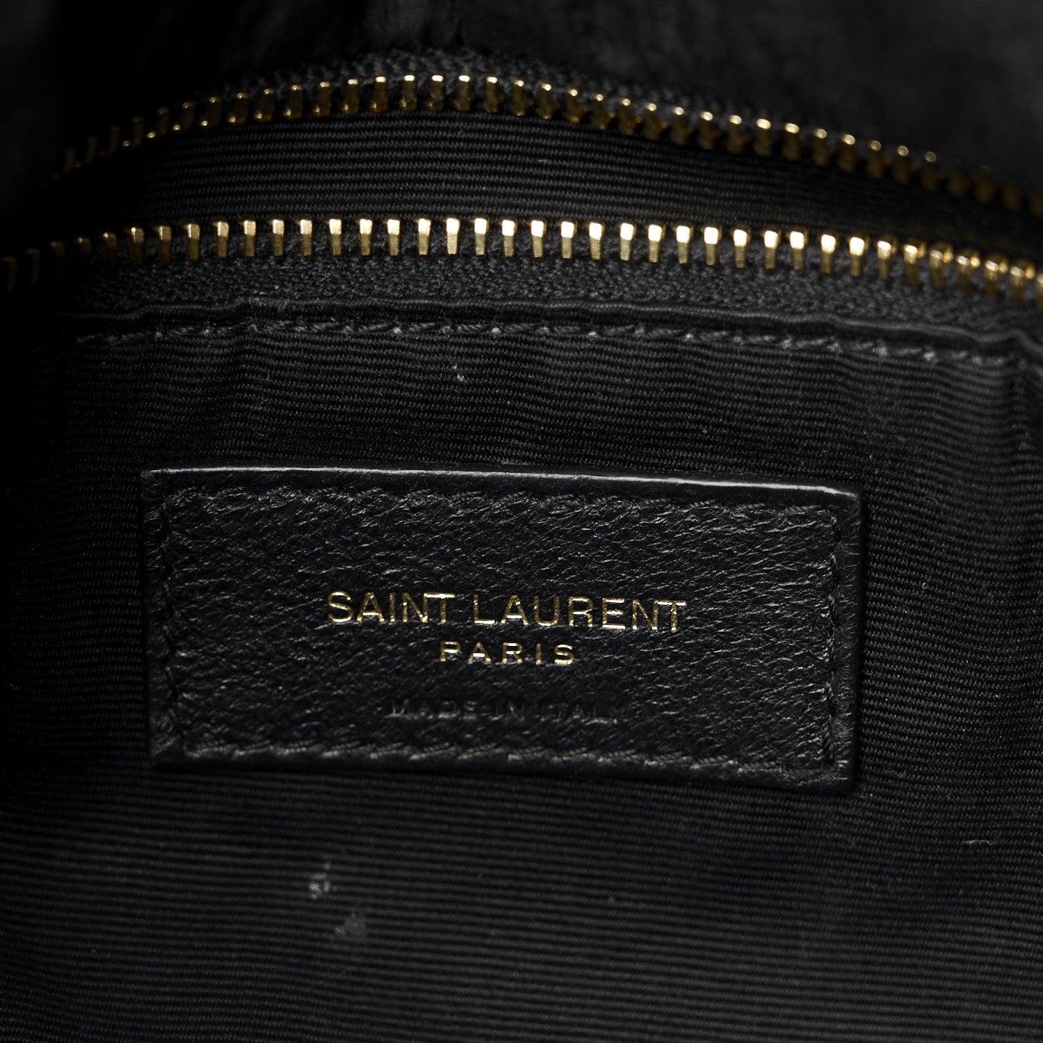 Saint Laurent Nylon Quilted Small Loulou Puffer Monogram Chain Satchel Black 6 of 10