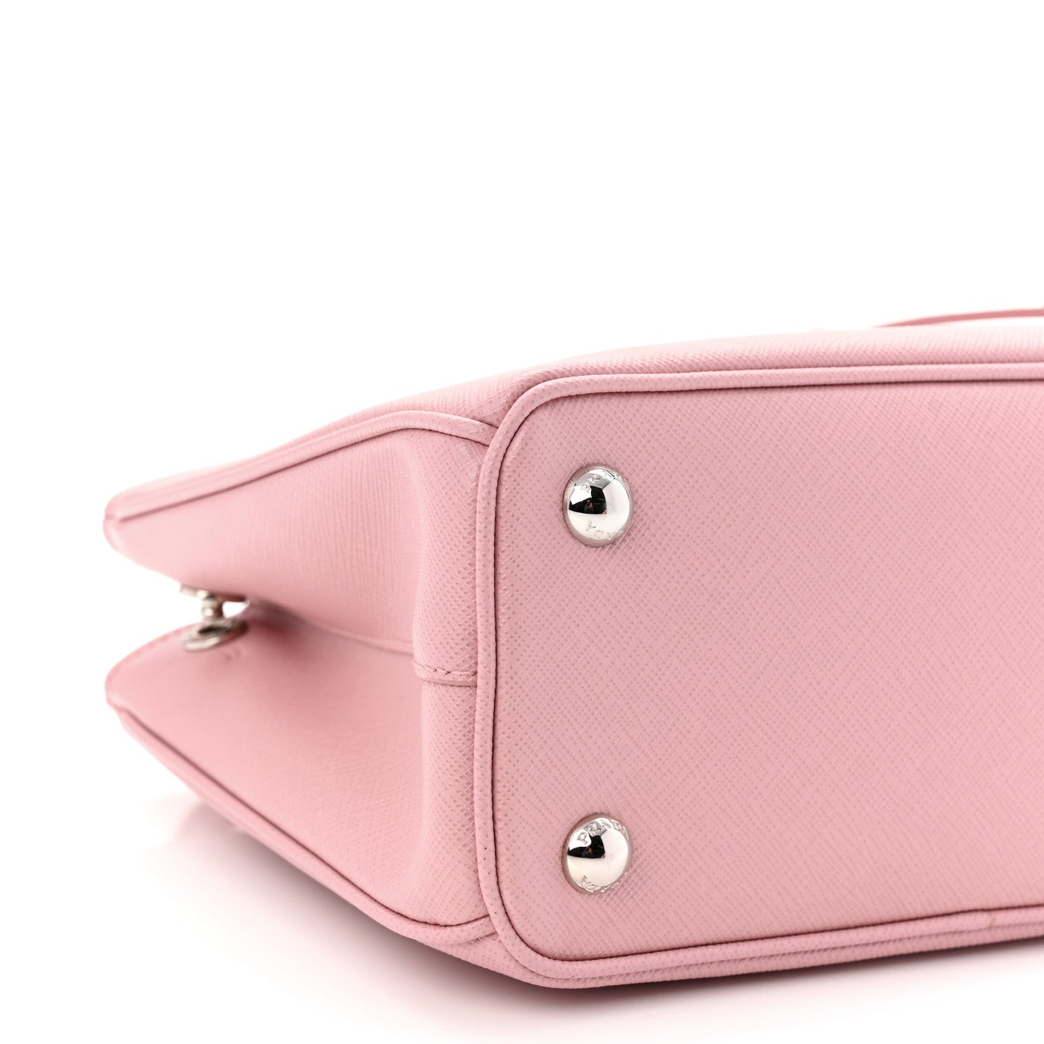 Prada Saffiano Lux Micro Galleria Shoulder Bag Pesco 16 of 19