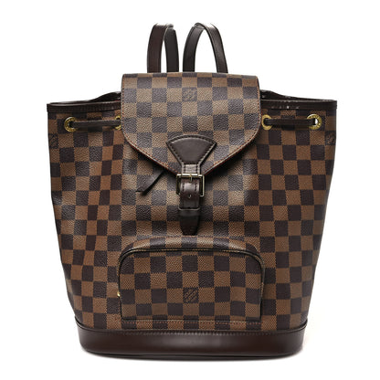 Louis Vuitton Damier Ebene Montsouris MM Backpack 1 of 10