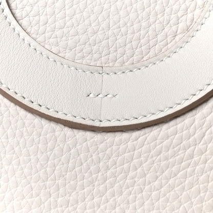 Hermes Taurillon Clemence Swift In-The-Loop 18 Bag Gris Pale 8 of 11