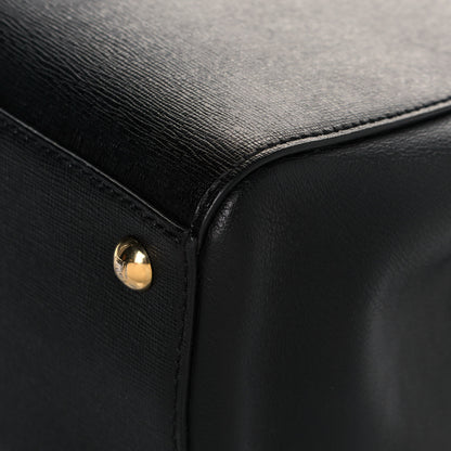 Fendi Vitello Elite Petite 2Jours Tote Black 11 of 15