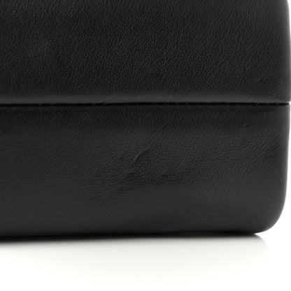 Chanel Calfskin Quilted Pearl Jewel Chain Flap Black 13 of 14