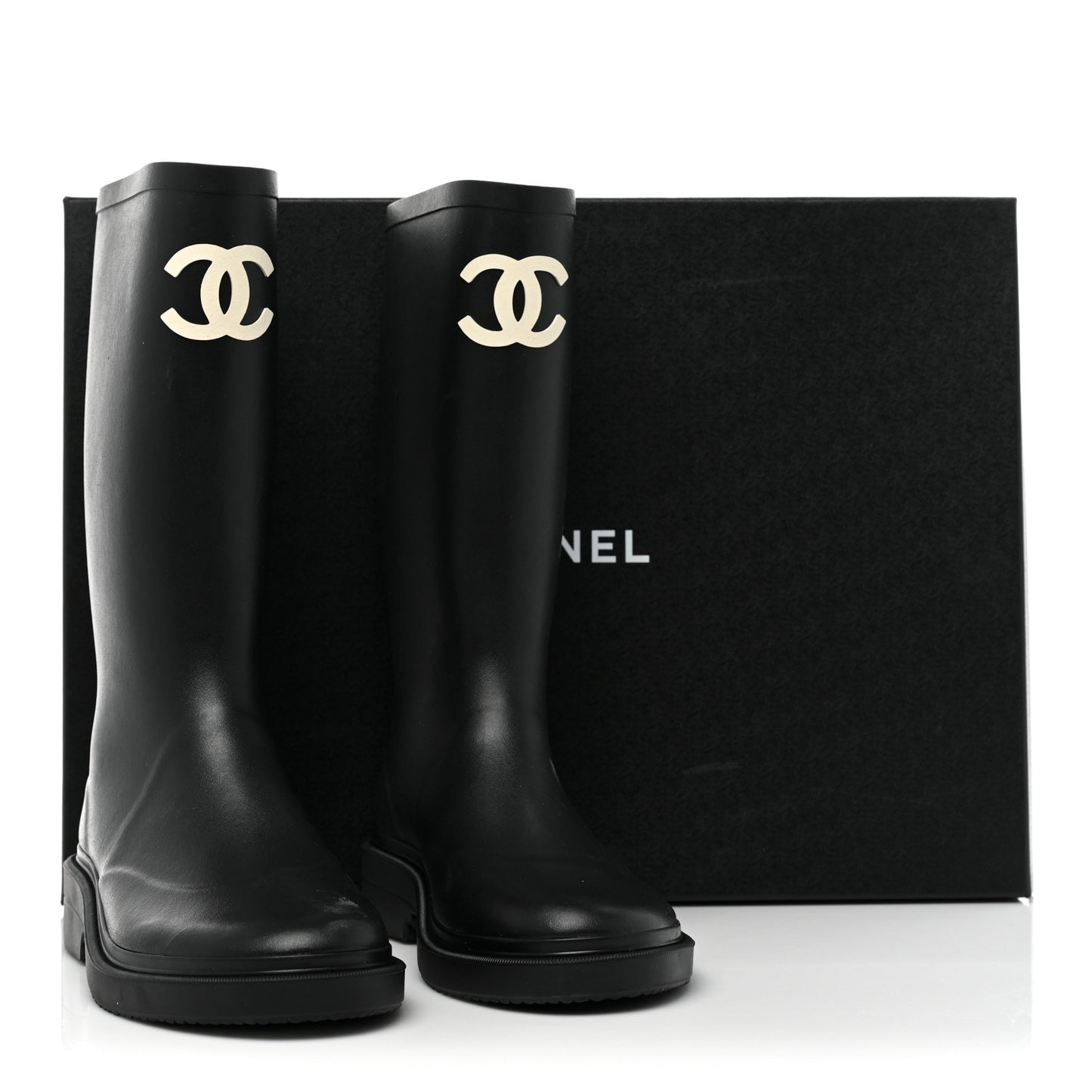 Caoutchouk CC High Boots 37 Black