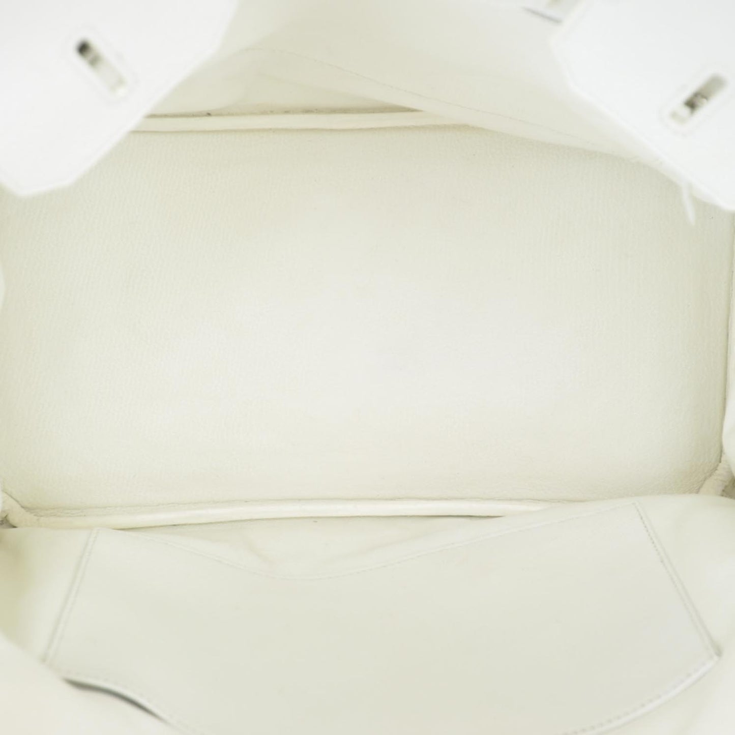 Taurillon Clemence Birkin 35 White
