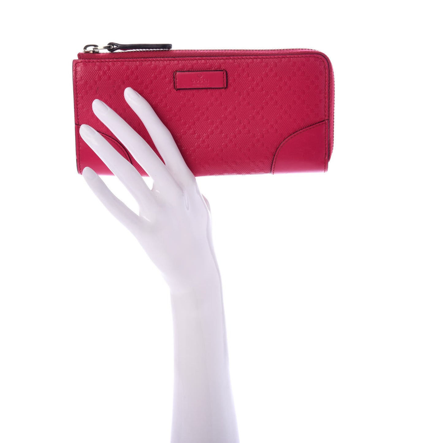 Bright Diamante Zip Around Wallet Blossom