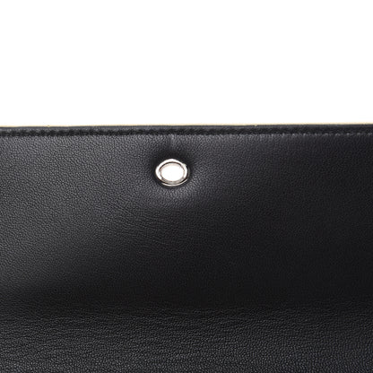 Alexander McQueen Calfskin Skull Continental Wallet Light Yellow 7 of 8