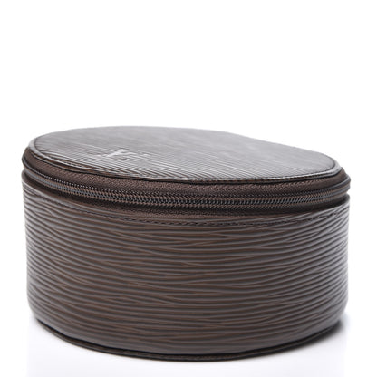 Louis Vuitton Epi Ecrin Bijoux 10cm Jewelry Box Case Moka 4 of 9