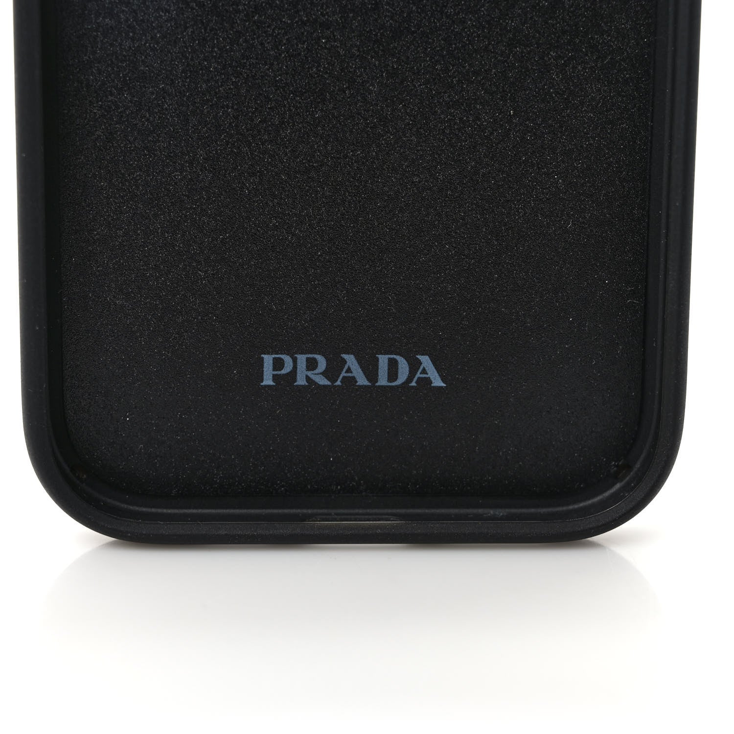 Prada Goatskin Quilted iPhone 14 Pro Case Black 4 of 4