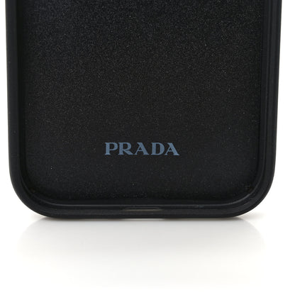 Prada Goatskin Quilted iPhone 14 Pro Case Black 4 of 4