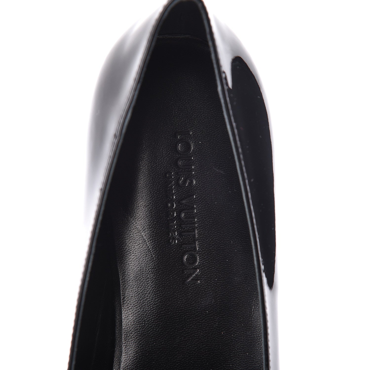 Louis Vuitton Patent Uniformes Ballerina Flat 39 Black 5 of 7