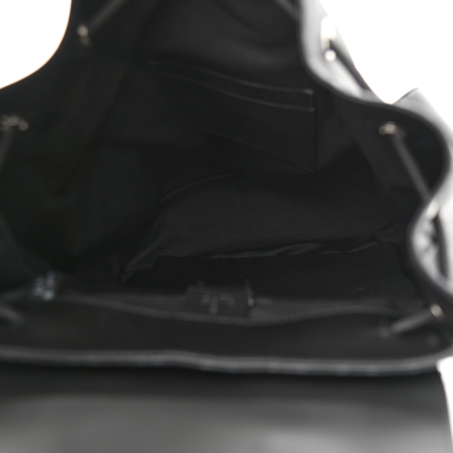 Gucci Soft GG Supreme Monogram Appia Calfskin Web Double Buckle Backpack Black 5 of 10