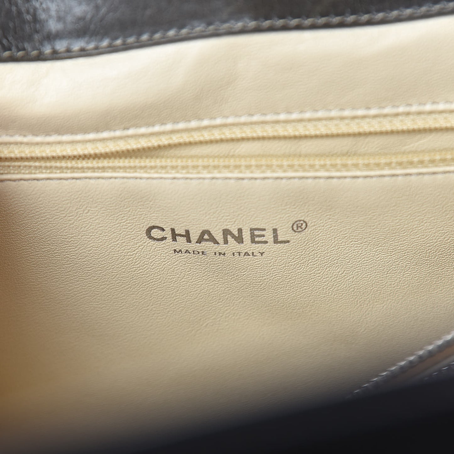 Glazed Calfskin Boy Satchel Flap Dark Grey
