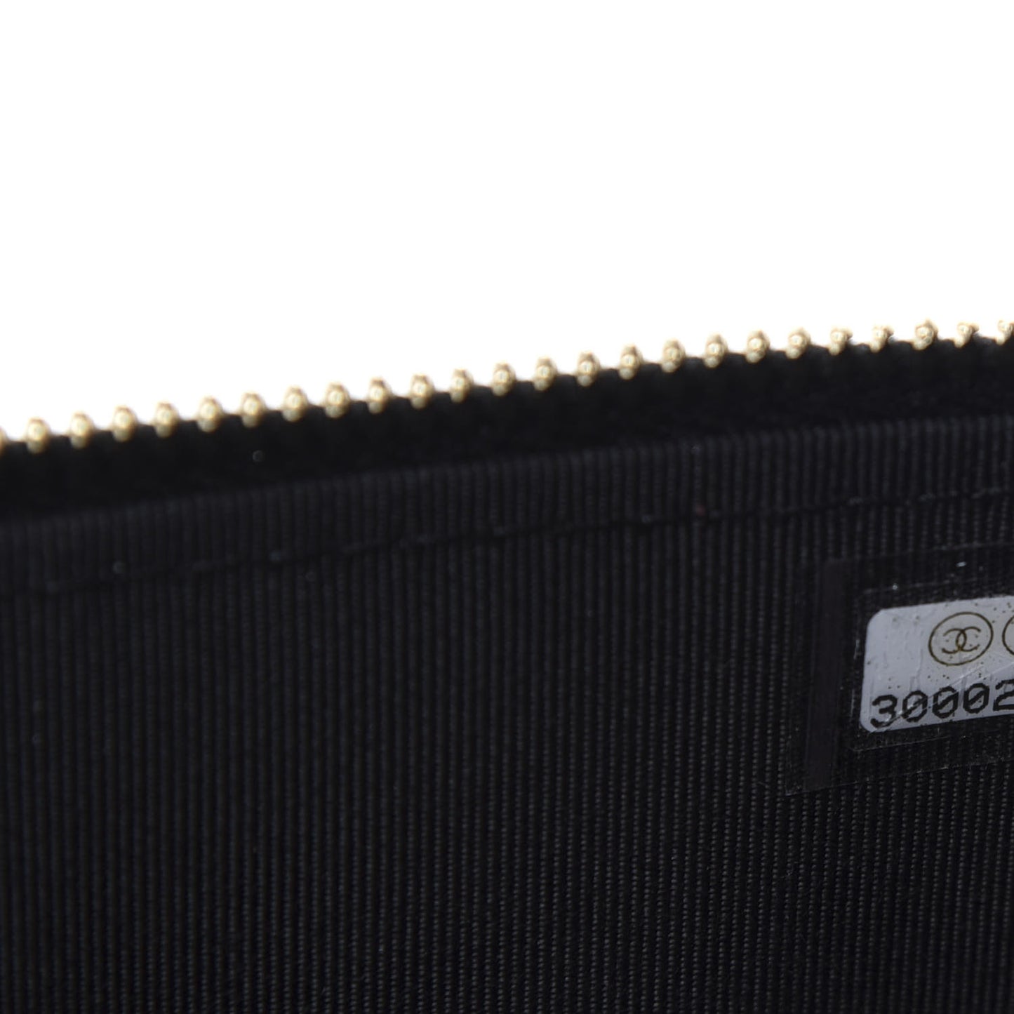 Lambskin Quilted Trendy Small Vanity Case With Chain Black