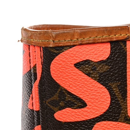 Louis Vuitton Monogram Graffiti Neverfull GM Orange 12 of 12