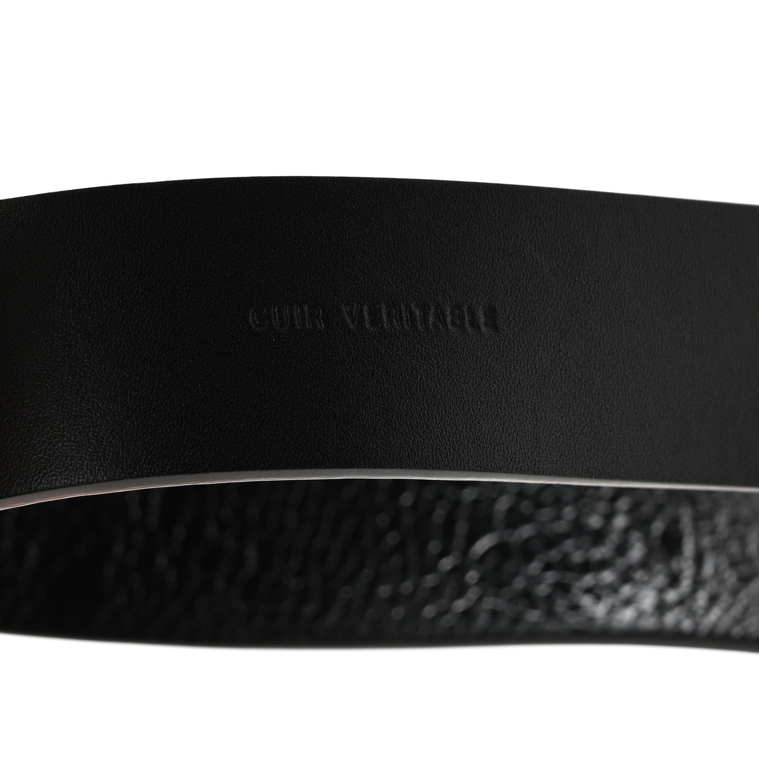 Chanel Glazed Calfskin CC Belt 90 36 Black 5 of 6