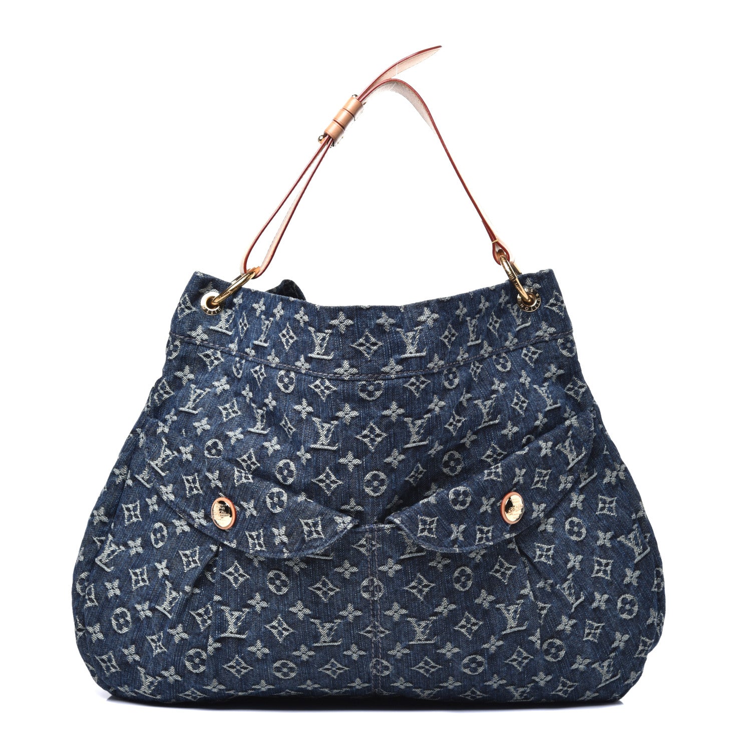 Louis Vuitton Denim Daily GM Gris Blue 1 of 9