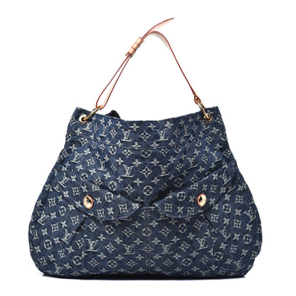 Louis Vuitton Denim Daily GM Gris Blue 1 of 9