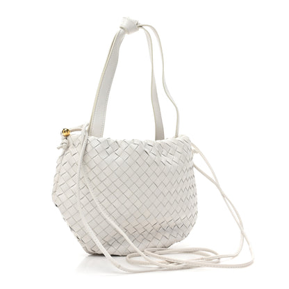 Bottega Veneta Nappa Intrecciato Small Bulb White 3 of 10