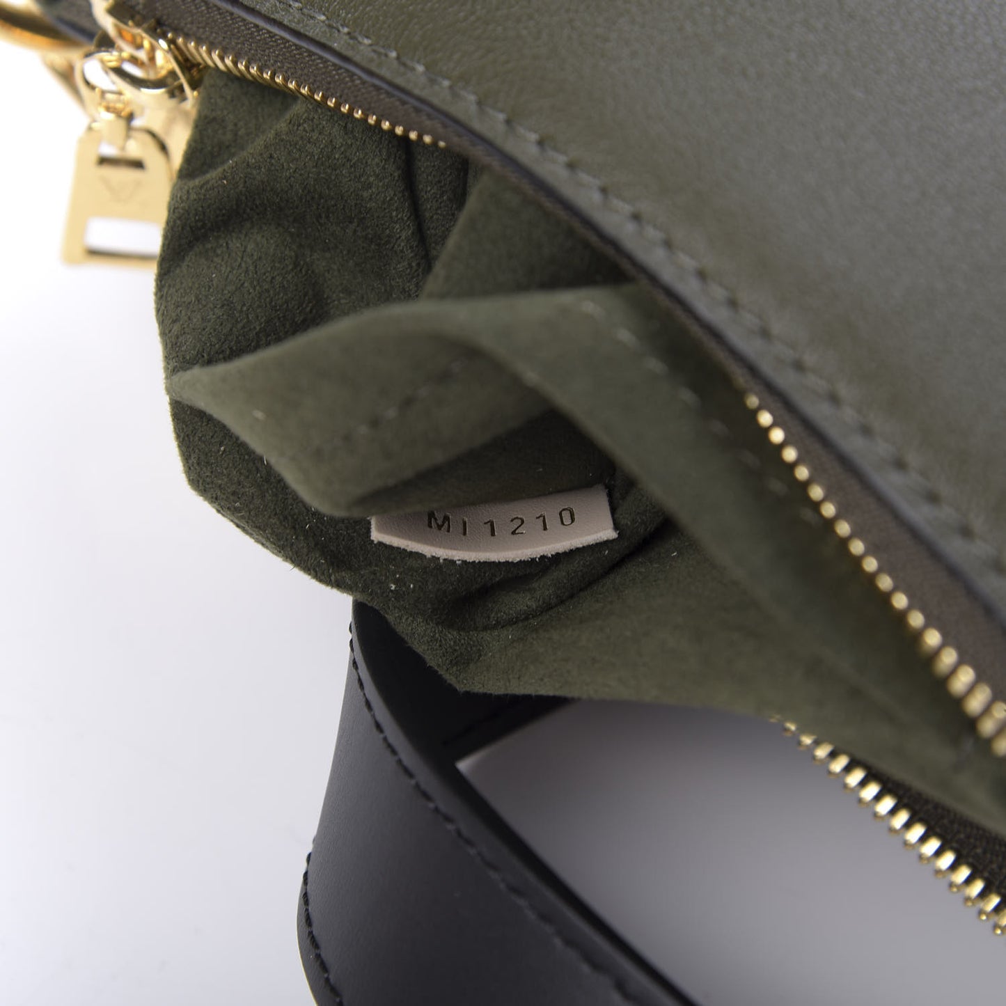 Damier Ebene Calfskin Maida Khaki