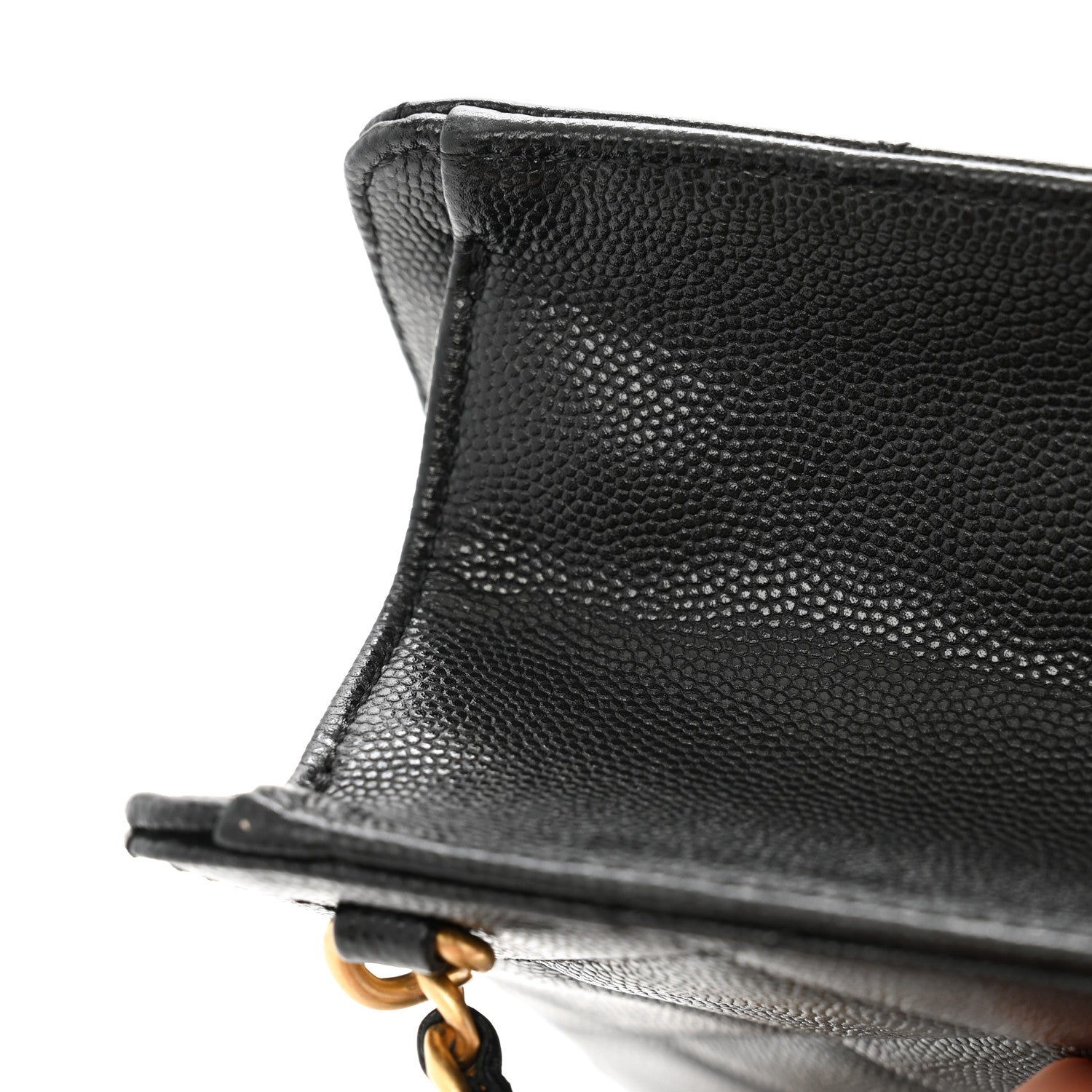 Chanel Caviar Quilted Chain Backpack Black 12 of 12
