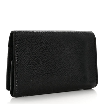 Chanel Caviar Timeless CC 6 Key Holder Case Black 3 of 13