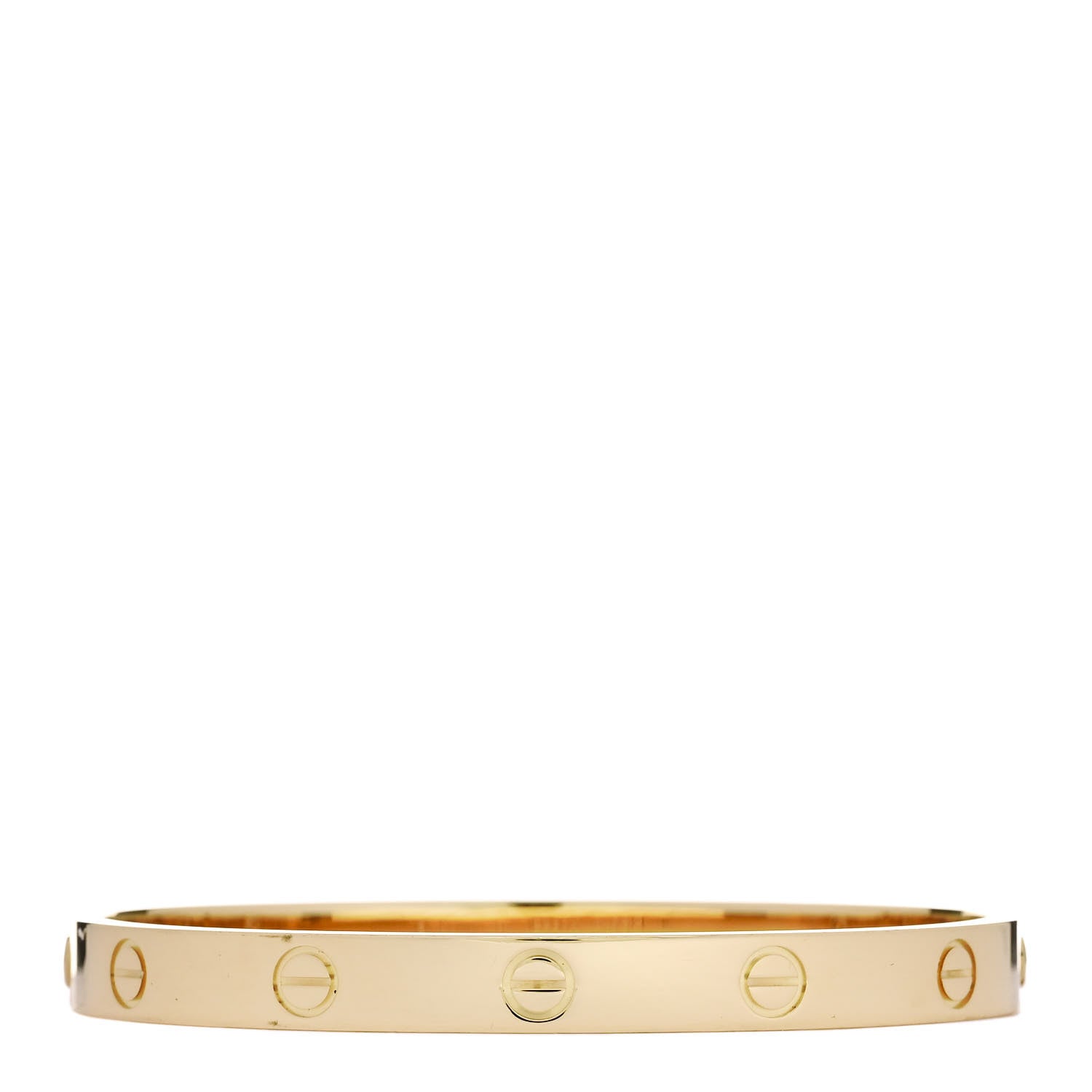 Cartier 18K Yellow Gold LOVE Bracelet 17 2 of 9