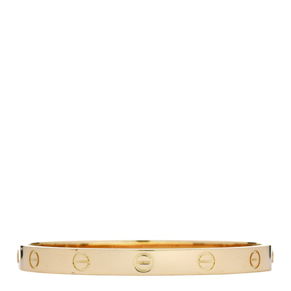 Cartier 18K Yellow Gold LOVE Bracelet 17 2 of 9