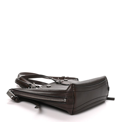 Dolce & Gabbana Tempesta Calfskin Atene Shopping Bag Brown 3 of 8