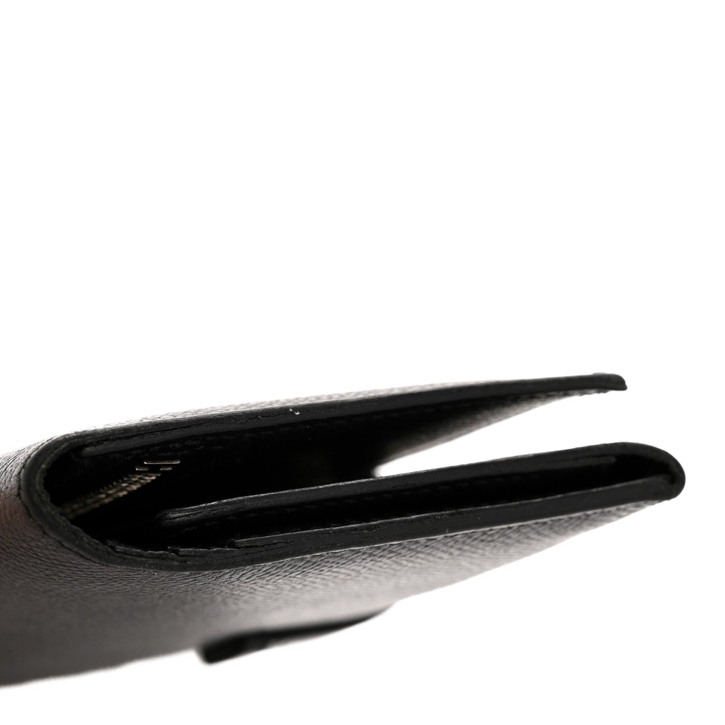 Epsom Tri-Fold Bearn Gusset Wallet Black