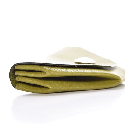 Hermes Chevre Mysore 24 Change Purse Vert Anis 9 of 12