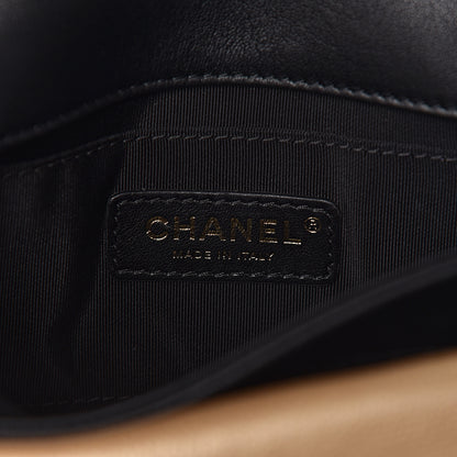 Chanel Lambskin Quilted Small Camellia Flower Flap Black 6 of 11