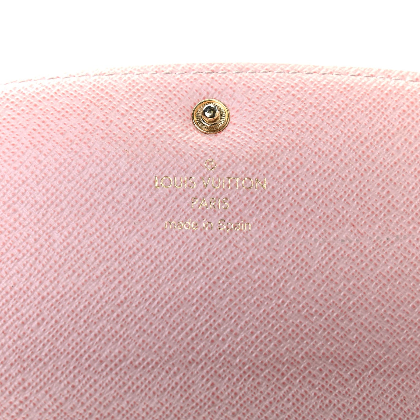 Monogram Emilie Wallet Rose Ballerine