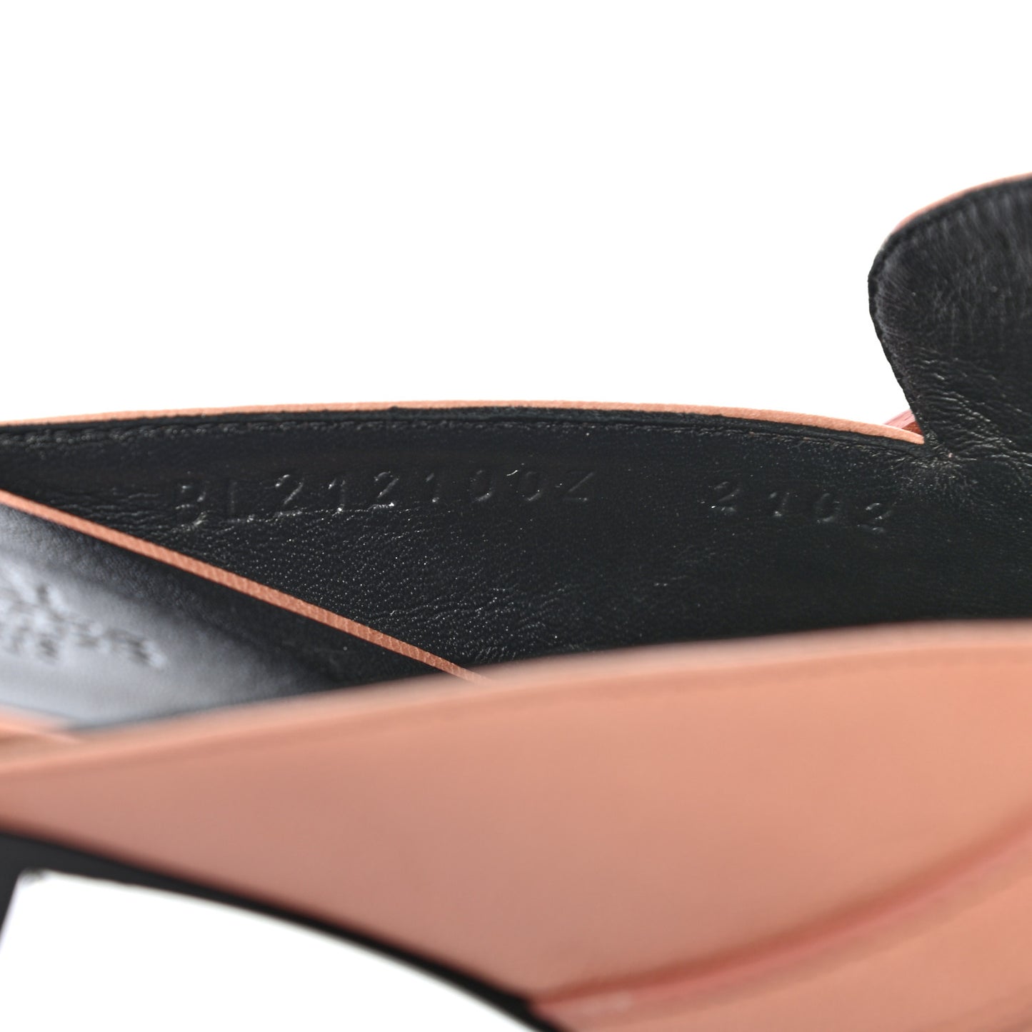 Goatskin Oz Mules 37.5 Rose Aube