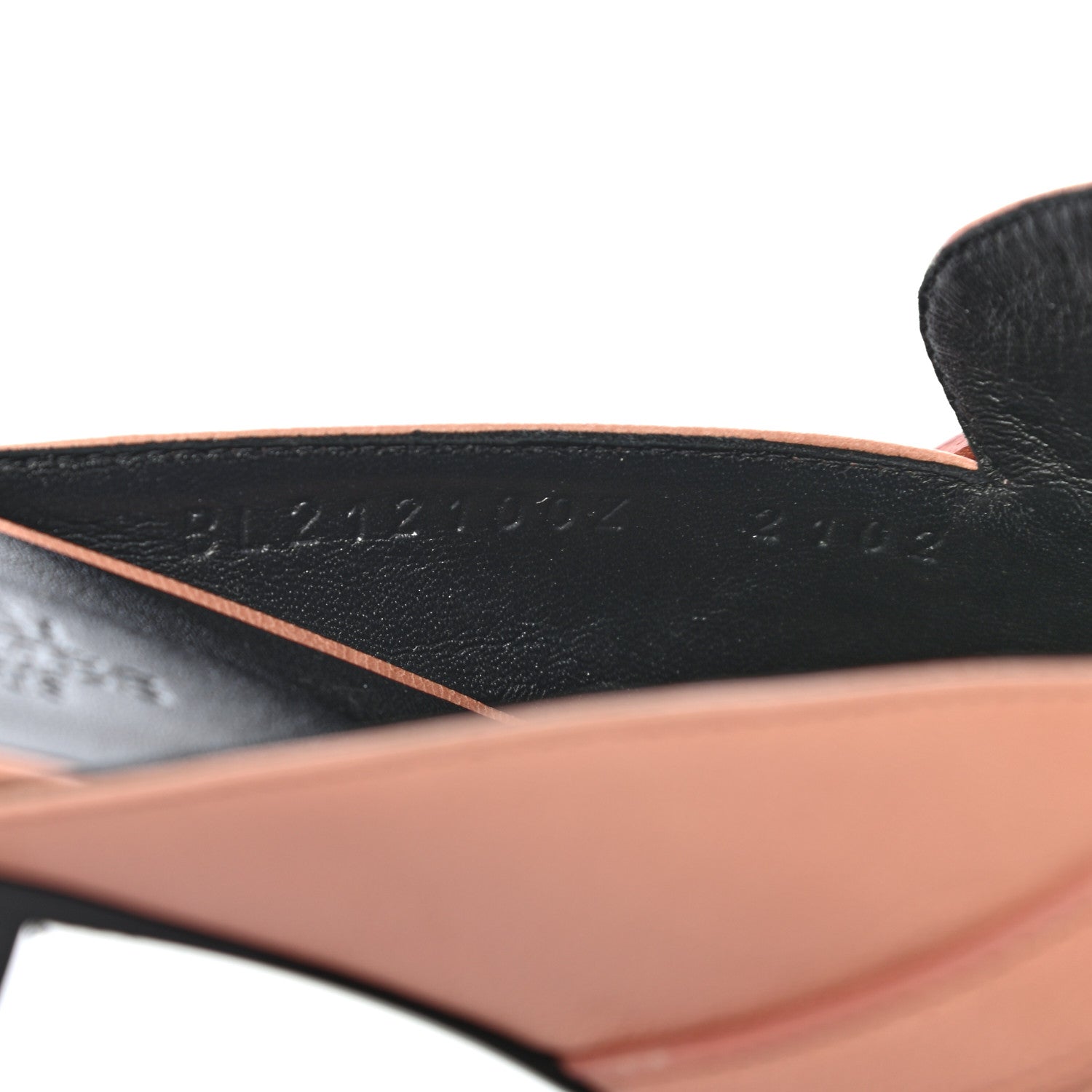 Hermes Goatskin Oz Mules 37.5 Rose Aube 8 of 8