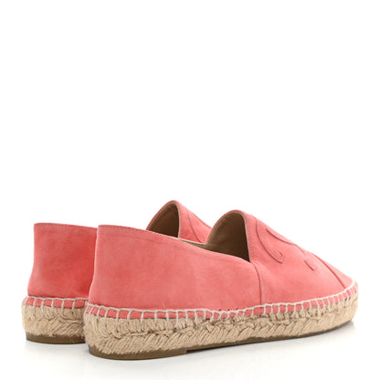 Chanel Suede CC Espadrilles 37 Pink 3 of 9