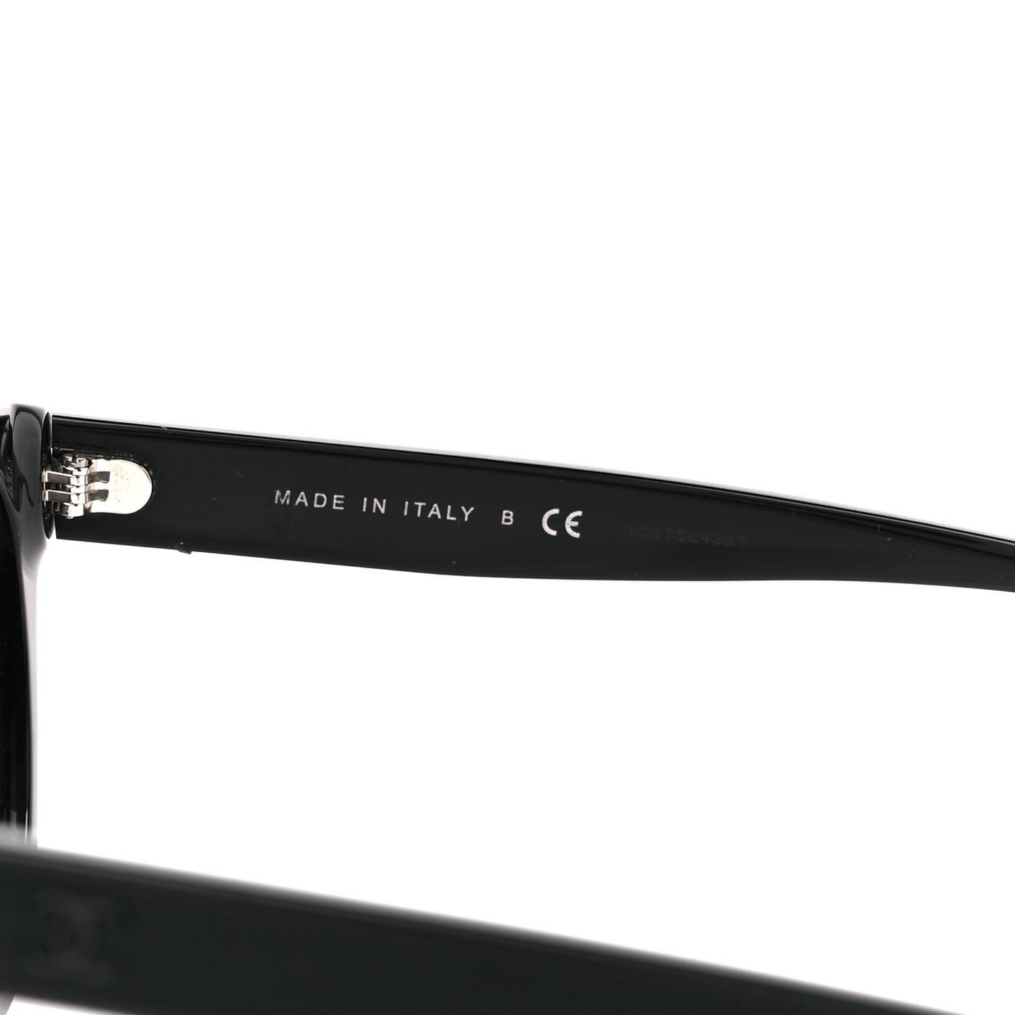 Acetate CC Butterfly Sunglasses 5414-A Black