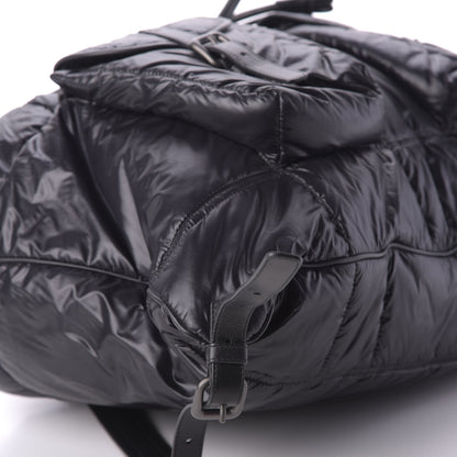 Bottega Veneta Nylon Calfskin Spinnaker Backpack Black 5 of 9